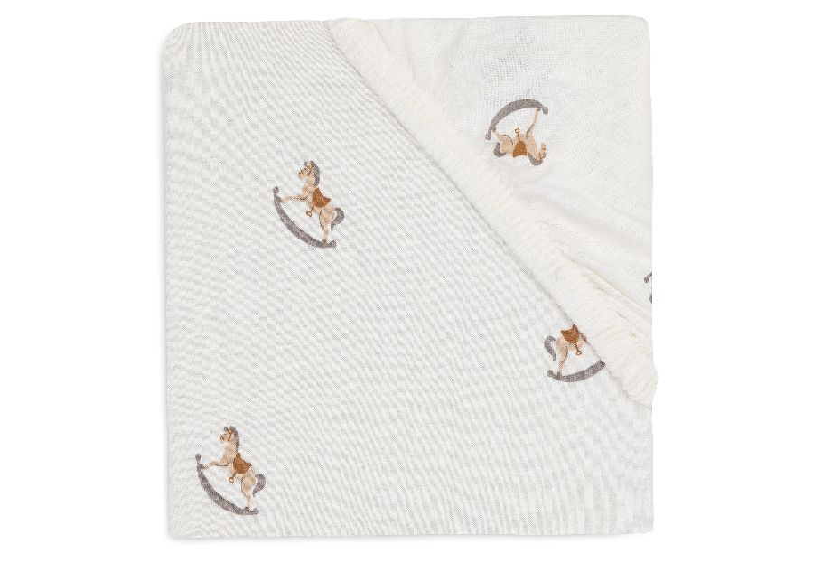Hoeslaken Jollein, geschikt voor babybed 60x120 | Nostalgic Ride