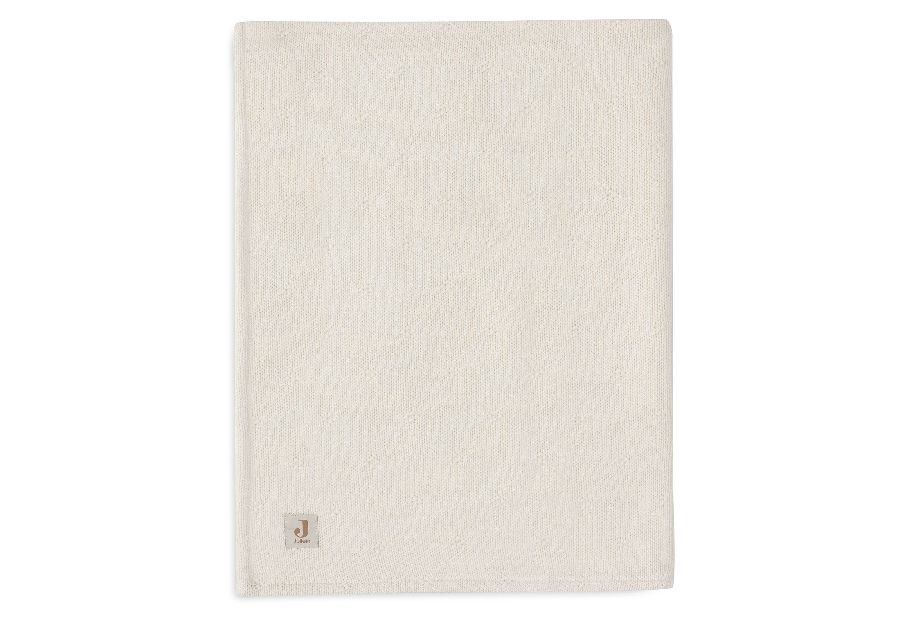 Deken Jollein, geschikt voor wieg/draagmand/park | Cosy Knit ivory