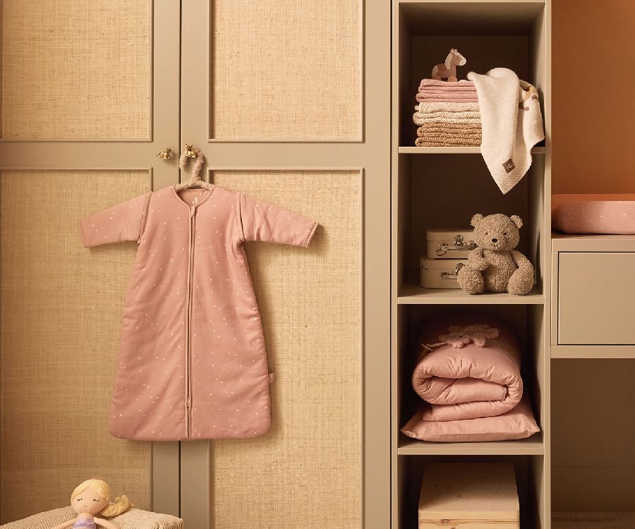 Slaapzak Jollein, 3/6 maanden, 3.0 TOG | Twinkling wild rose