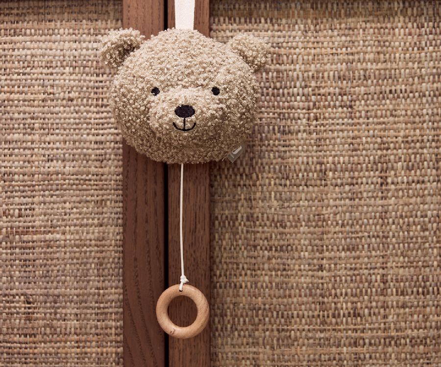 Muziektrekker Jollein, Muziekhanger | Teddy Bear olive green