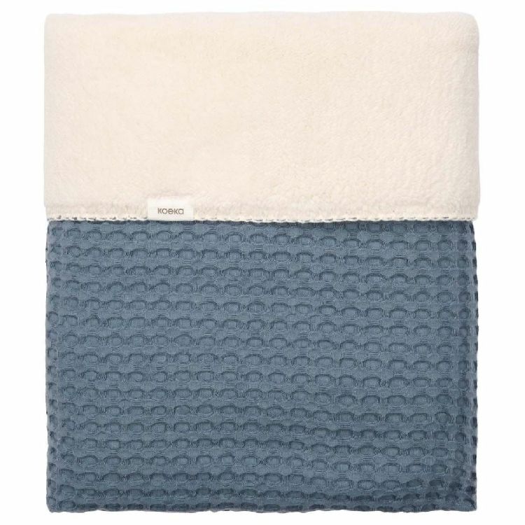 Deken Koeka, geschikt voor wieg/draagmand/park | Oslo bluestone