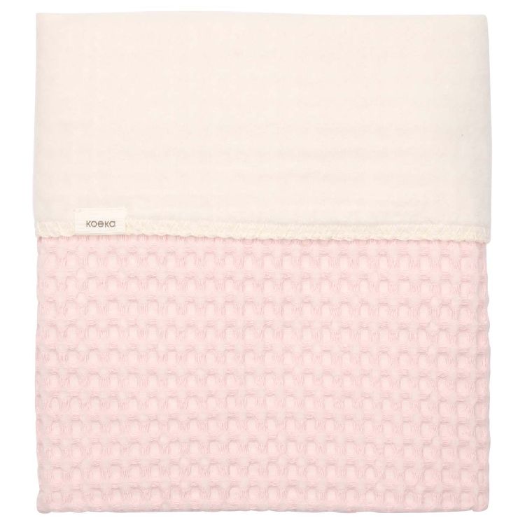 Deken Koeka, geschikt voor babybed 60x120/babybed 70x140 | Amsterdam cotton candy