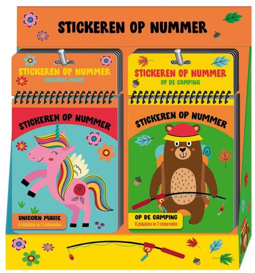 Stickerboek INTERSTAT Stickeren Op nummer