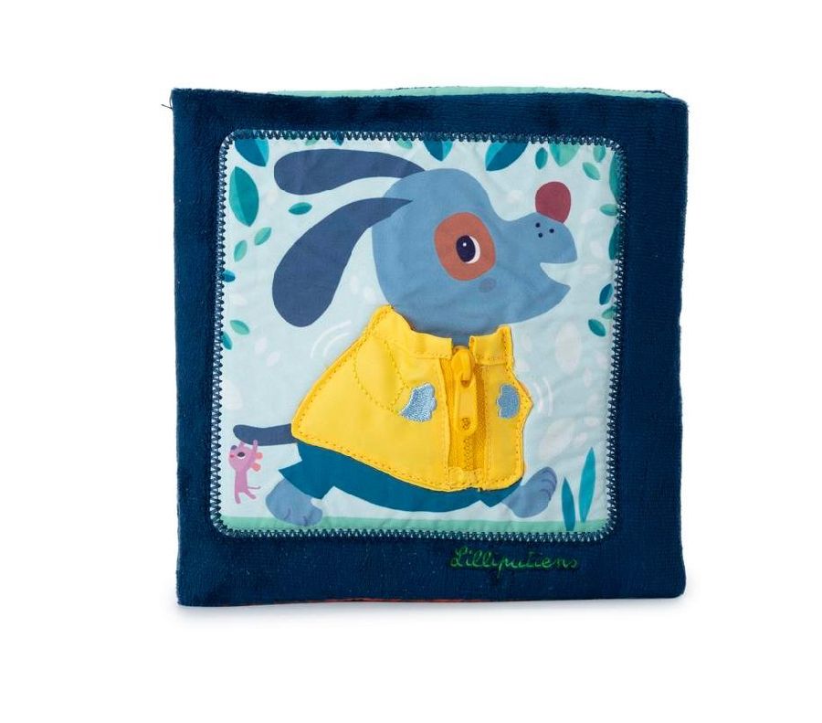 Zacht boekje Lilliputiens Activiteitenboek  ik leer mij aankleden 