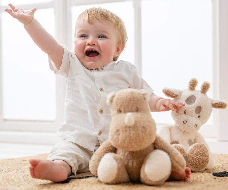 Knuffel Nattou, Cuddly Rhino | Teddy