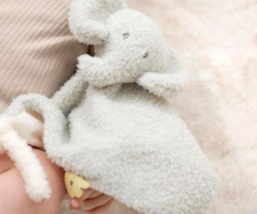 Knuffeldoek/fopspeendoekje Nattou, Doudou Elephant | Teddy