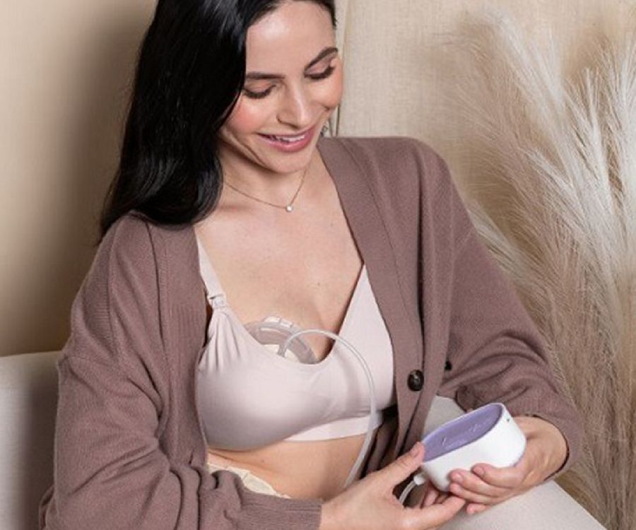 Omvormset tot hands-free borstpomp Lansinoh Draagbare kolfcups, geschikt voor borstpomp Lansinoh 2 in 1 Elektrische borstpomp/Manual Breast Pump/Single Electric Breast Pump Compact