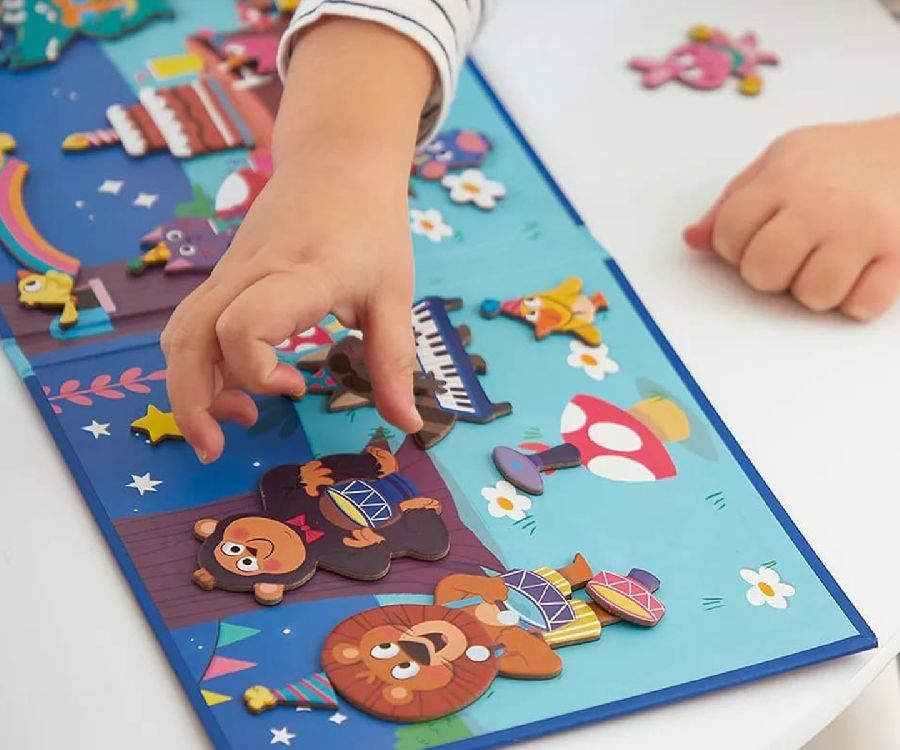 Magnetisch speelgoed Janod The Animal Party | Magneti Stories