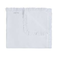 Deken Baby's Only, geschikt voor wieg/draagmand/park | Calm white