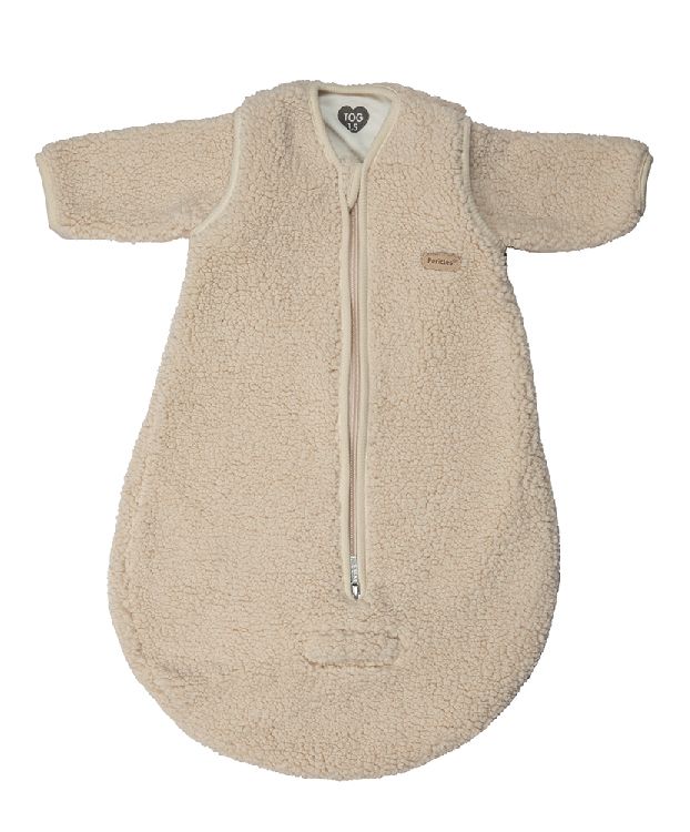 Slaapzak Pericles, 3/6 maanden, 1.5 TOG | Nomad creme