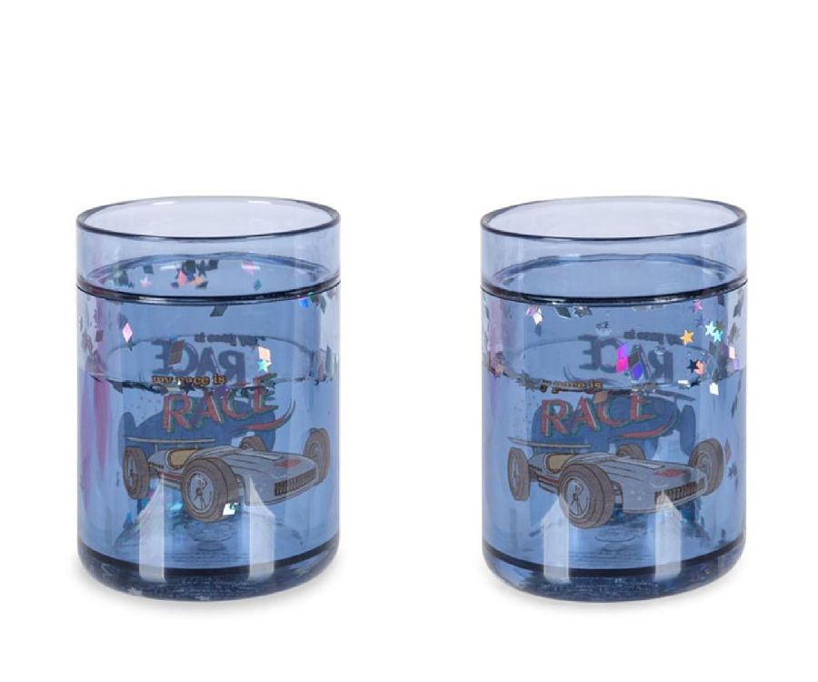 Drinkbeker Konges Slojd 2 Pack Glitter Cups