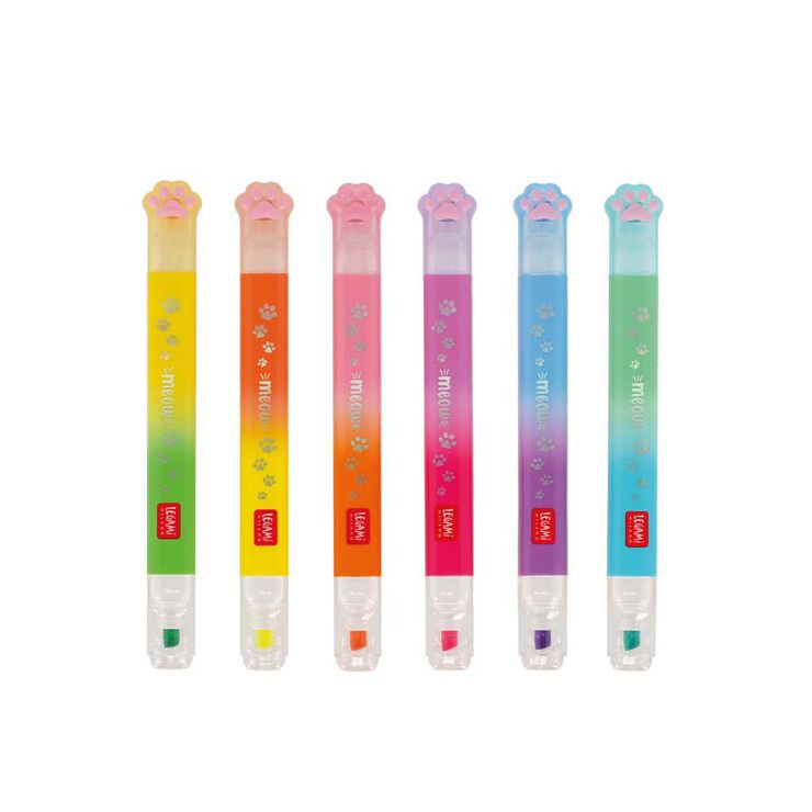 Stift Legami Dual Tip Highlighters, tekstmarker | Meow