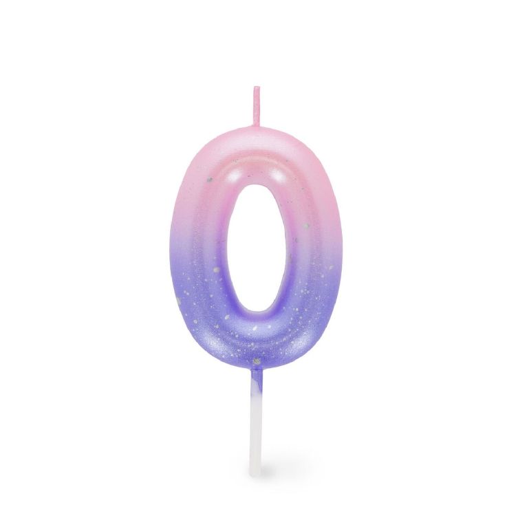 Kaars Legami, Cake Candle - 0, verjaardagskaars | Happy Birthday Candles