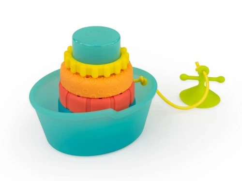 Badspeelgoed Sassy Stackin' Ship Tub Toy | Bath Play