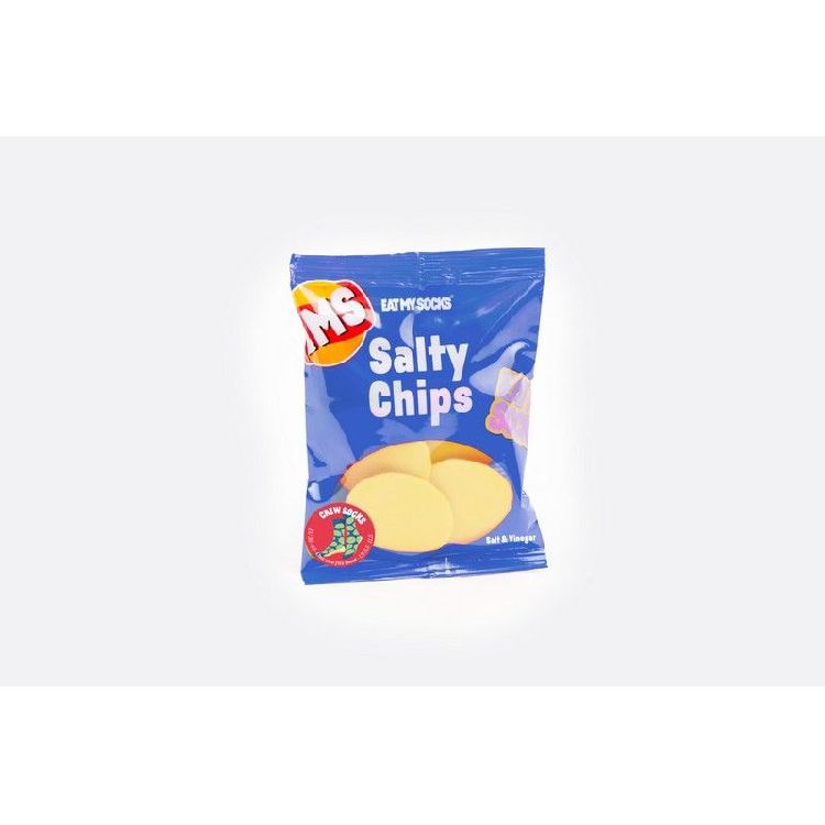 Kousen Eat My Socks Salty Chips - Blue, klassiek model