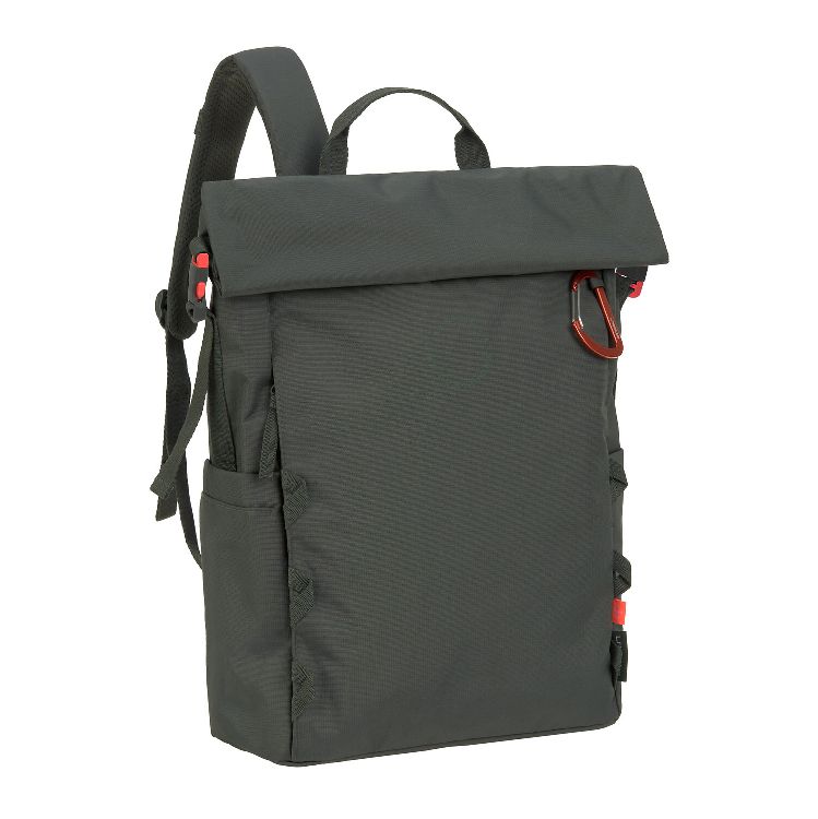 Verzorgingstas Laessig Outdoor Rolltop Backpack, rugzak met luiermat | Green Label