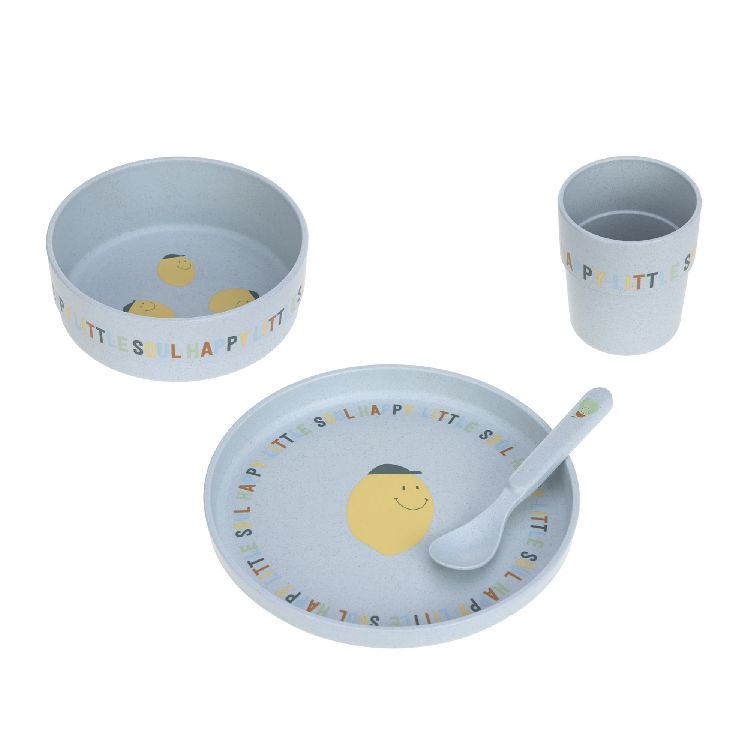Eetset Laessig Dish Set | Happy Fruits Lemon