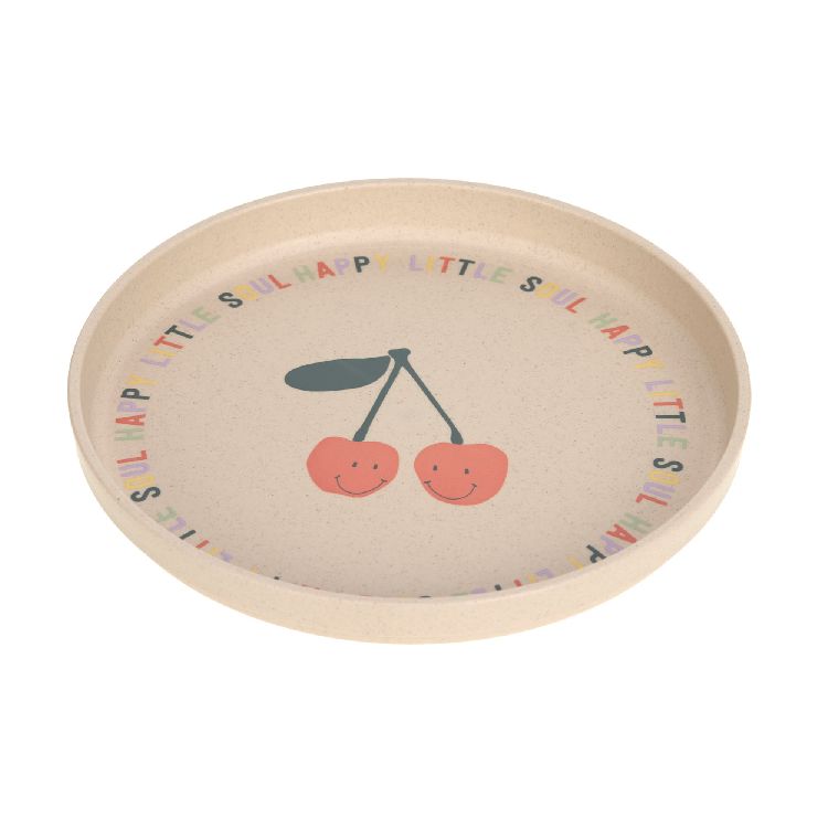 Bord Laessig Plate, plat bord | Happy Fruits Cherry