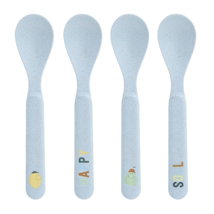 Bestek Laessig Spoon Set, lepel | Happy Fruits Lemon