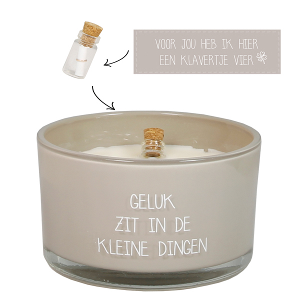 Kaars My Flame, Flessenpost, kaars in glas/geurkaars, fig's delight