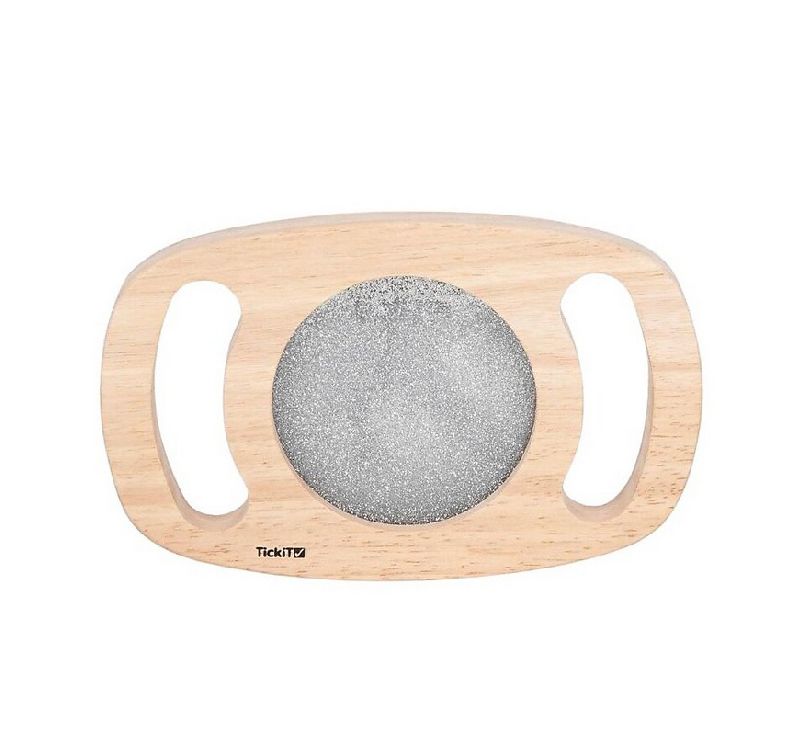 Gevulde fles & figuur TickiT Glitterpaneel