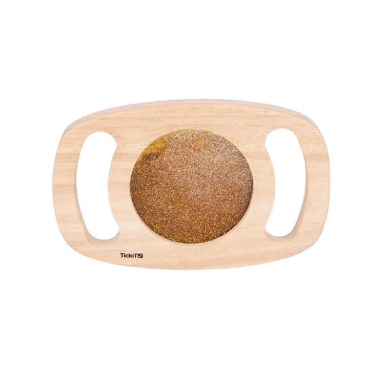 Gevulde fles & figuur TickiT Glitterpaneel