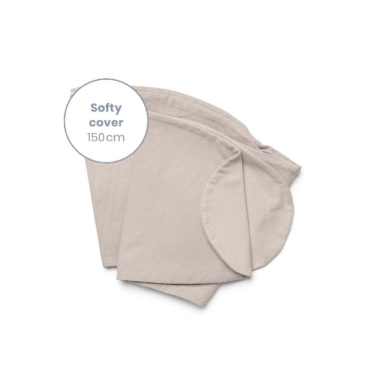 Positioneringskussenhoes Doomoo Cover, geschikt voor Doomoo Softy/Softy Fiber | Corduroy sand