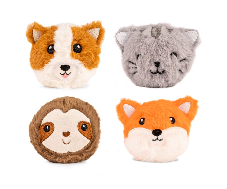 Anti-stress bal Kikkerland Furry Stress Balls