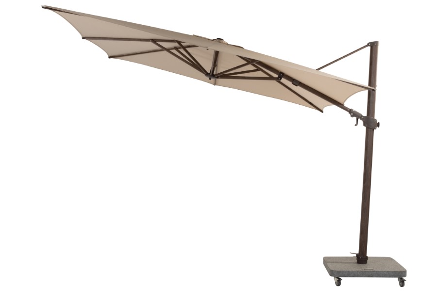 Parasol 4 Seasons Outdoor, Siesta Premium, beach, 300 x 300 x 275 cm