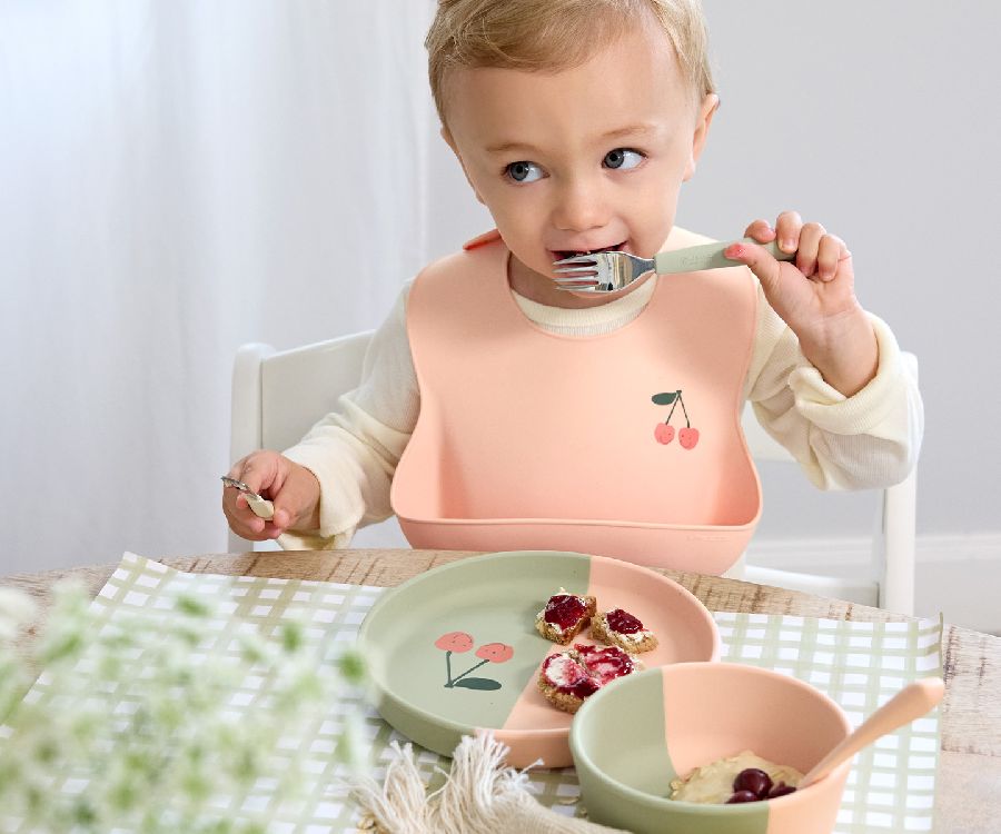 Bestek Laessig Cutlery, lepel/vork/mes | Happy Fruits Cherry