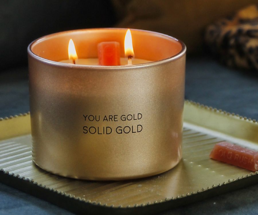 Kaars My Flame, Sojakaars, kaars in glas/geurkaars, silky tonka