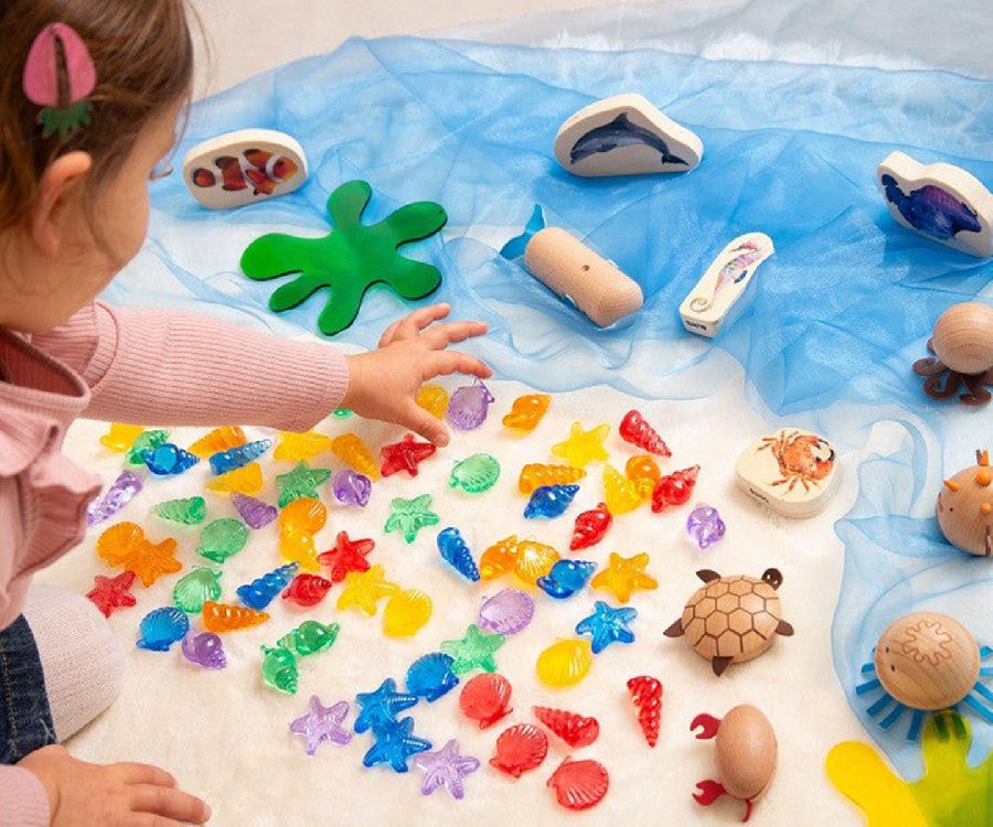 Losse vormen & figuren TickiT Schelpen