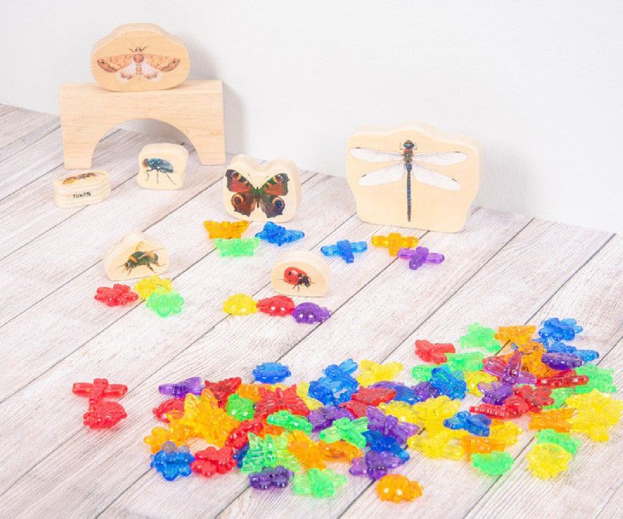 Losse vormen & figuren TickiT Insecten