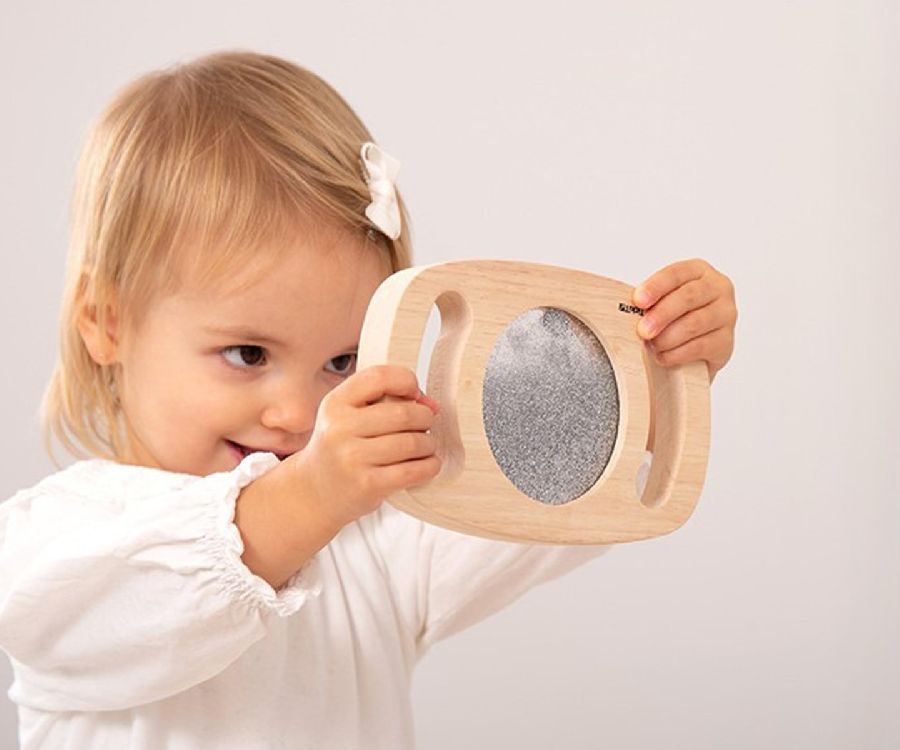 Gevulde fles & figuur TickiT Glitterpaneel