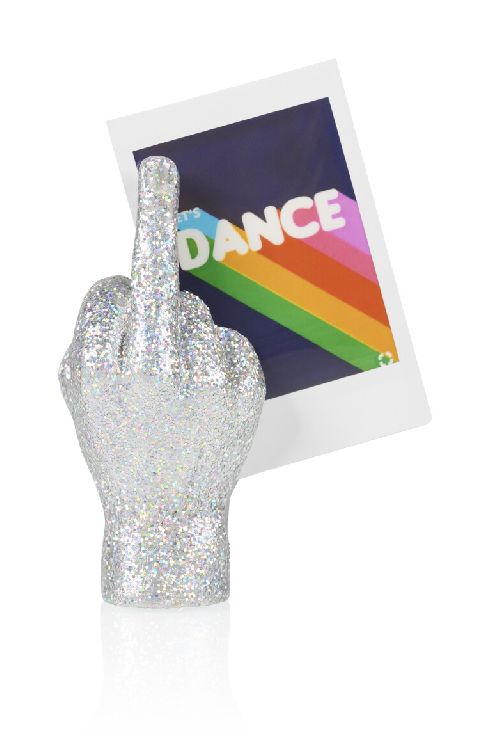 Fotohouder Bitten The Finger Magnetic Photoholder Disco | Disco Hand Sculptures