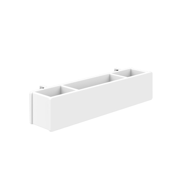 Opberger Opbergbox, 4-in-1 bed met dakconstructie/Montessori bed 90x200/Bed 90x200/Halfhoogslaper 90x200/Hoogslaper 90x200/Hoogslaper Study & Relax 90x200, white voor eenpersoonsbed Lifetime Kidsrooms Kamer opberger