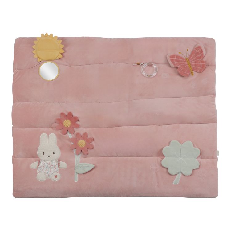 Speeltapijt zonder speelboog Little Dutch Boxkleed | Nijntje Lucky Blossom