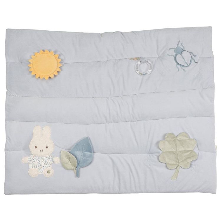 Speeltapijt zonder speelboog Little Dutch Boxkleed | Nijntje Lucky Leaves