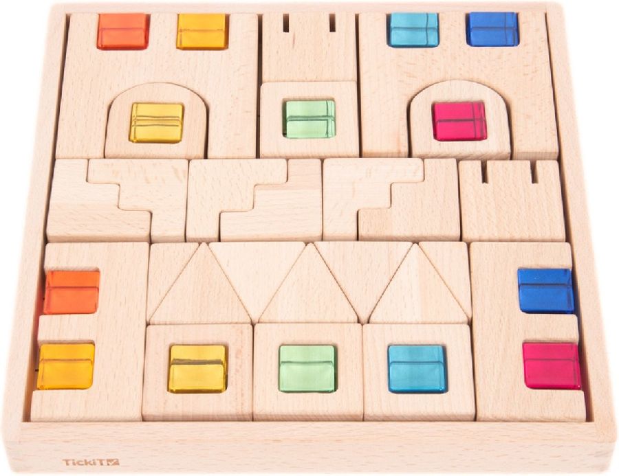 Blokken TickiT Bouwstenen met edelstenen | blokken