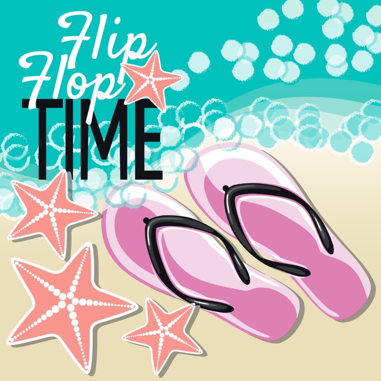 Servetten Paper+Design, Flip Flop Time, 33 x 33 cm, 20 stuk(s)