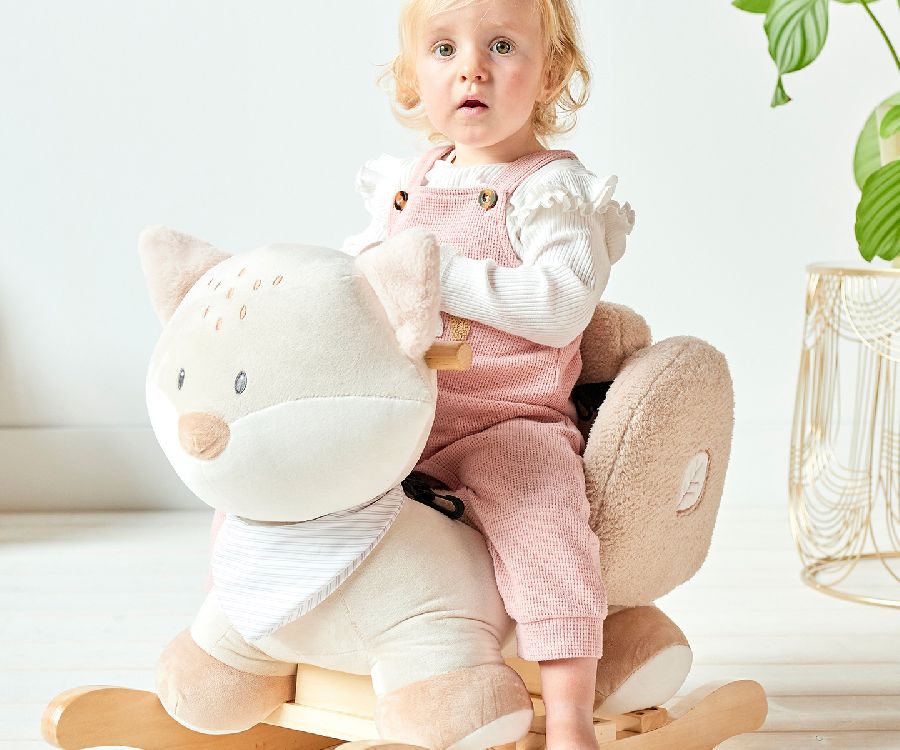 Schommelpaard Nattou Rocker Flo the fox | Flo, Ernest & Oli