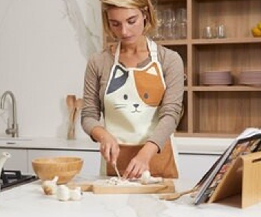Keukenshort Balvi Apron Kitty Calico 80cm