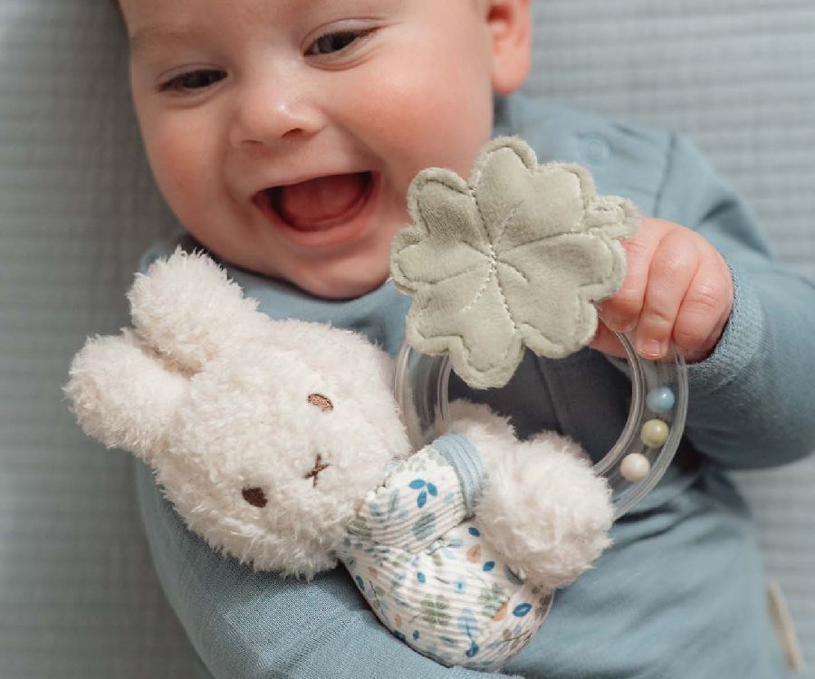 Rammelaar Little Dutch Ringrammelaar | Nijntje Lucky Leaves