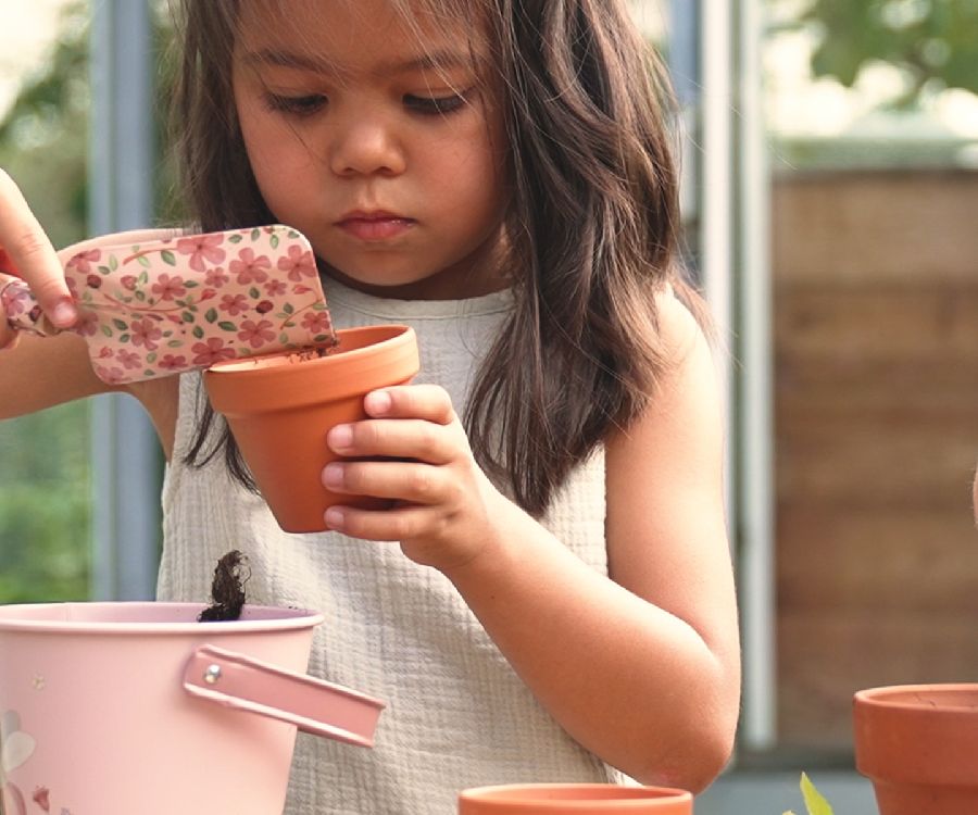 Tuingereedschap Little Dutch, Plantenpotje Aardbei