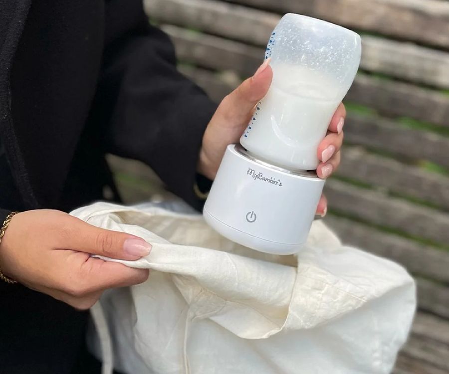 Adapter voor flesverwarmer Adapter 1 wit, white geschikt voor standaardfles MyBambini's Bottle Warmer Pro