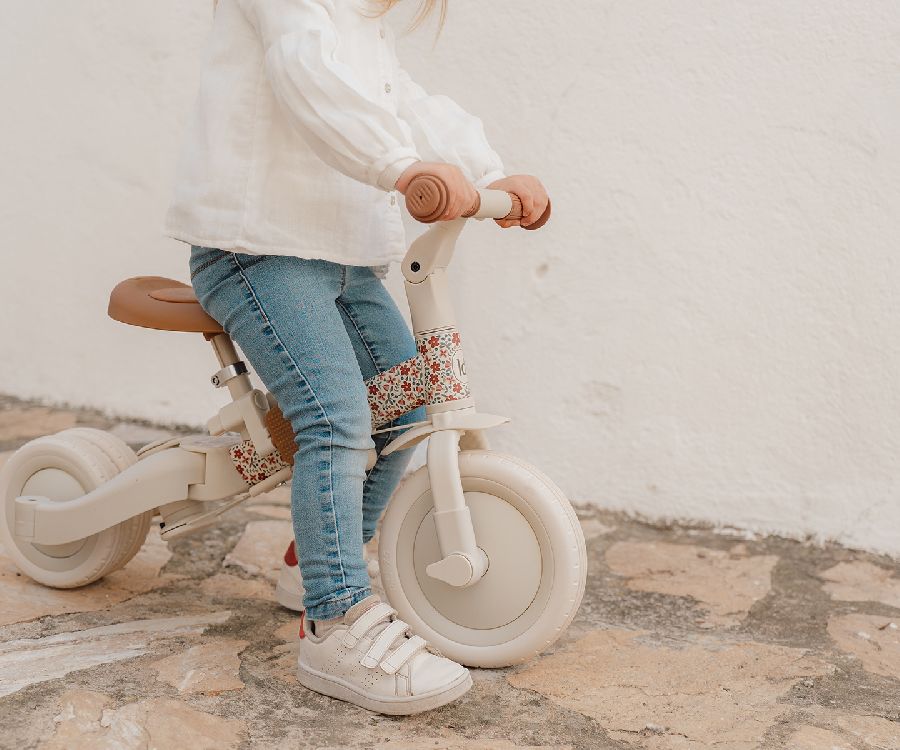 Loopfiets & -auto Little Dutch 4-in-1