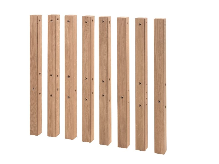 Poten Legs, Bunk Bed Forrest oak 90x200 voor Forrest oak stapelbed Jaxx furniture Kamer poten