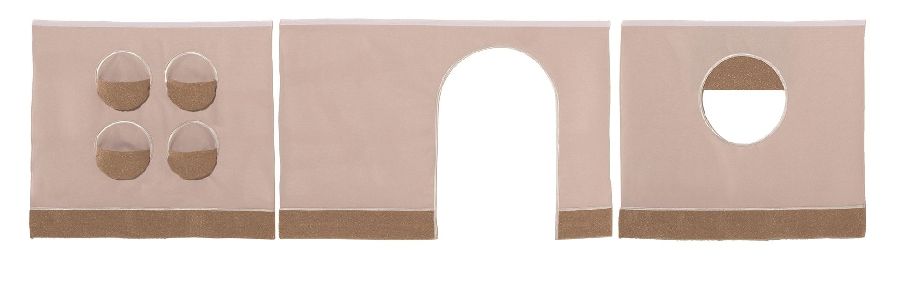 Textiel Textile Set, Midsleeper Forrest oak 90x200/Midsleeper Forrest beech 90x200 voor Forrest oak/Forrest beech halfhoogslaper Jaxx furniture Kamer textiel