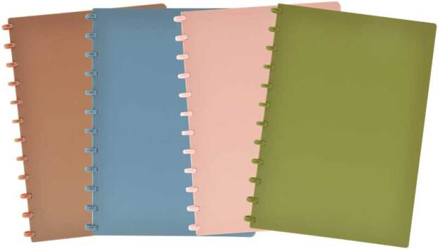 Schrift Danneels SummerGlow, notitieschrift, A4