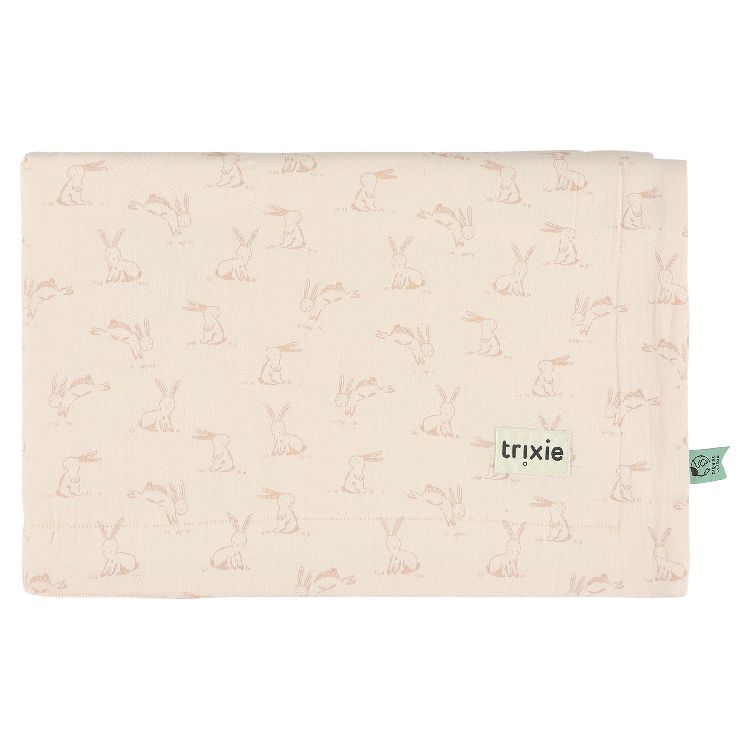 Deken Trixie, geschikt voor wieg/draagmand/park | Rosy Rabbit
